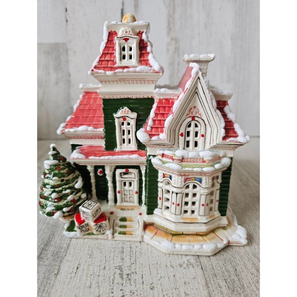 Walter brockmann Holly‎ House vintage village Xmas 1988 Victorian decor